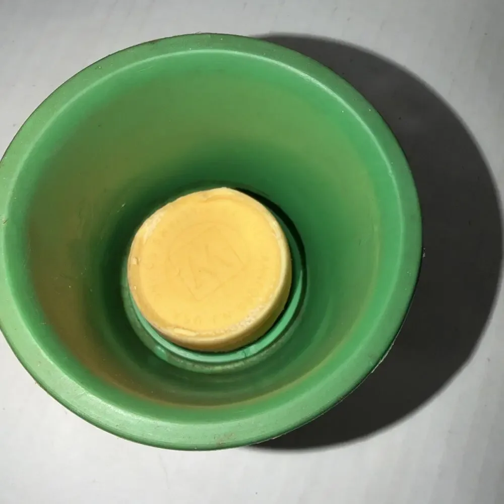 Vintage Marvy Professional Green Rubber Shaving Mug
